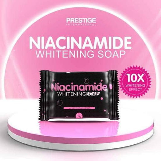 PRESTIGE- NIACINAMIDE WHITENING SOAP 75g