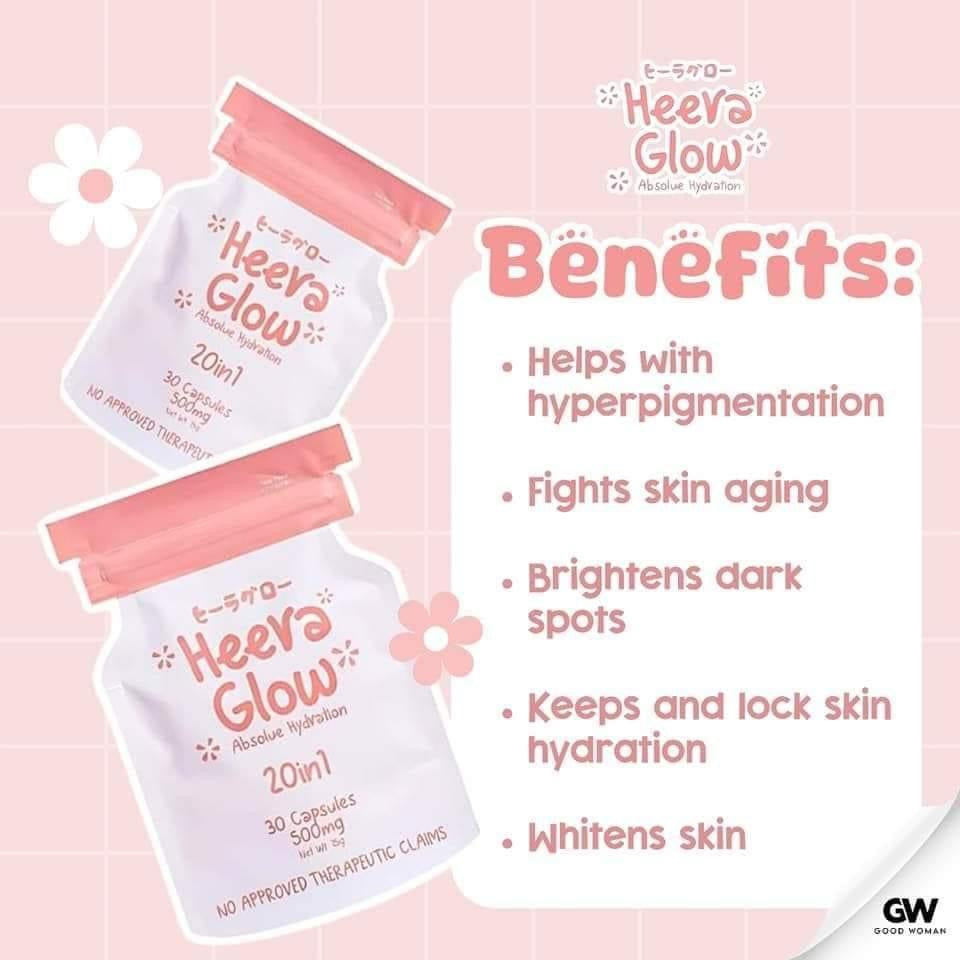 HEERA GLOW Absolute Hydration 20 in 1 - 30 capsules