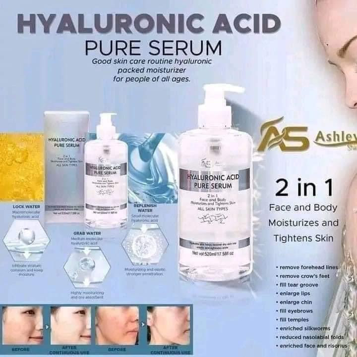 Ashley- Hyaluronic acid pure serum /520ml