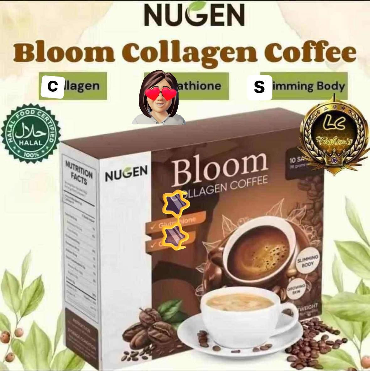 NUGEN- Bloom Collagen Coffee 10x X 10sachet