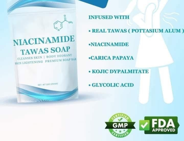 NIACINAMIDE TAWAS SOAP 100g