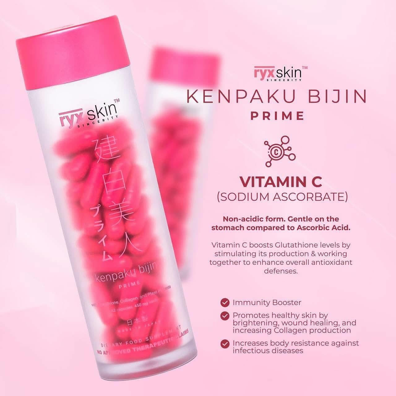 RyxSkin KenpakuBijin Glutathione Capsul | 62 Capsul