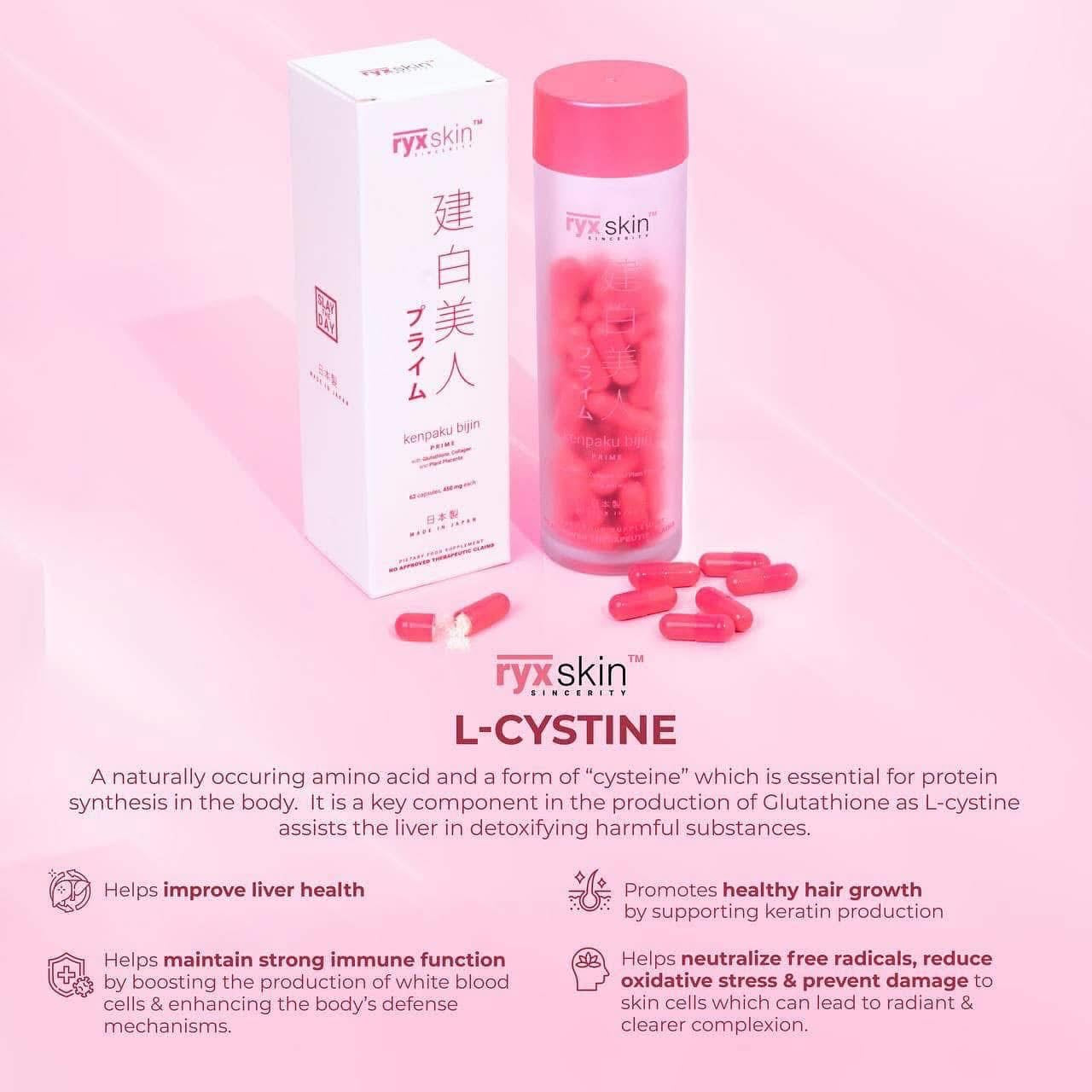 RyxSkin KenpakuBijin Glutathione Capsul | 62 Capsul