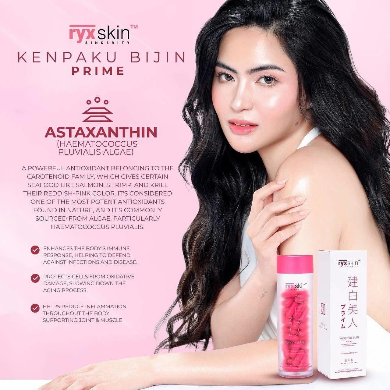 RyxSkin KenpakuBijin Glutathione Capsul | 62 Capsul