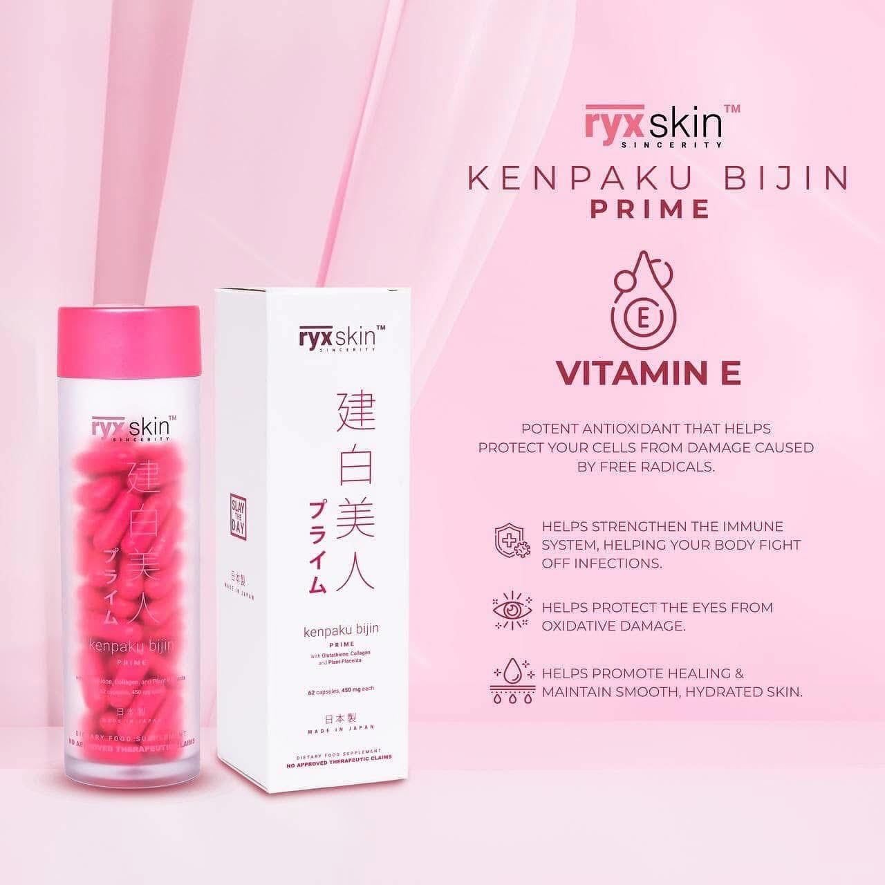 RyxSkin KenpakuBijin Glutathione Capsul | 62 Capsul