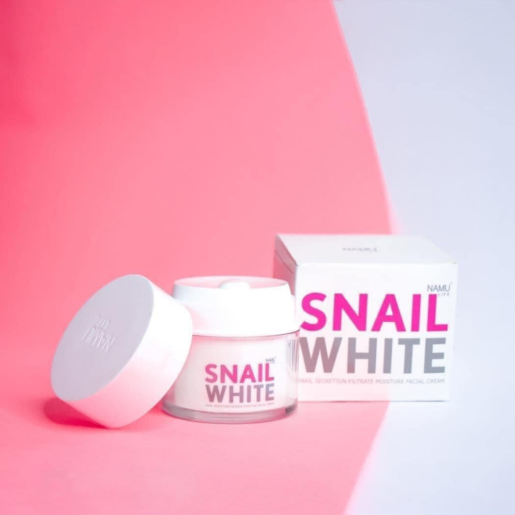 Namu Life Snail White Moisturizing Facial Cream 50g