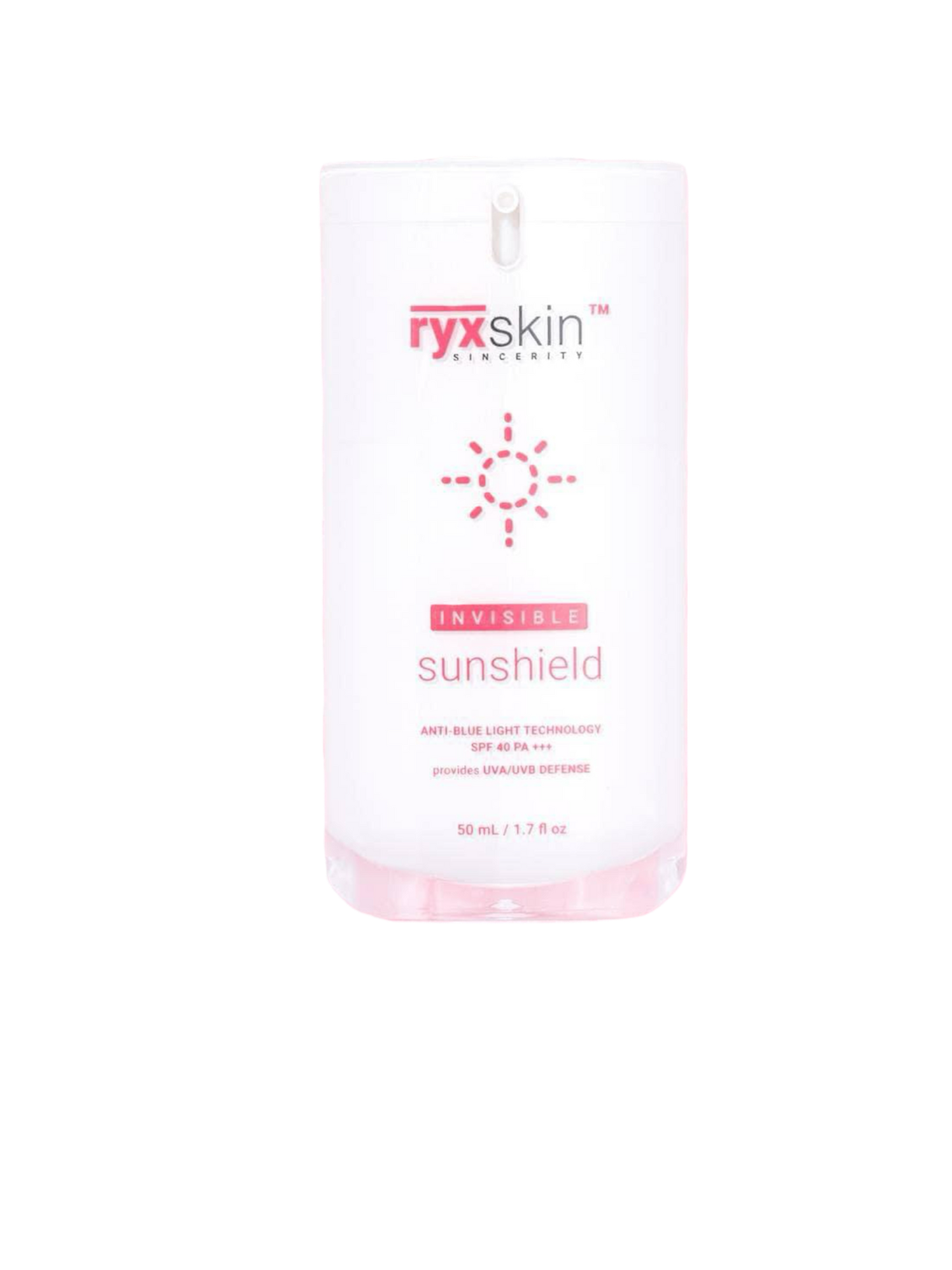 Ryxskin Invisible Sunshield/Sunscreen Spf40 PA+++ - 50ML