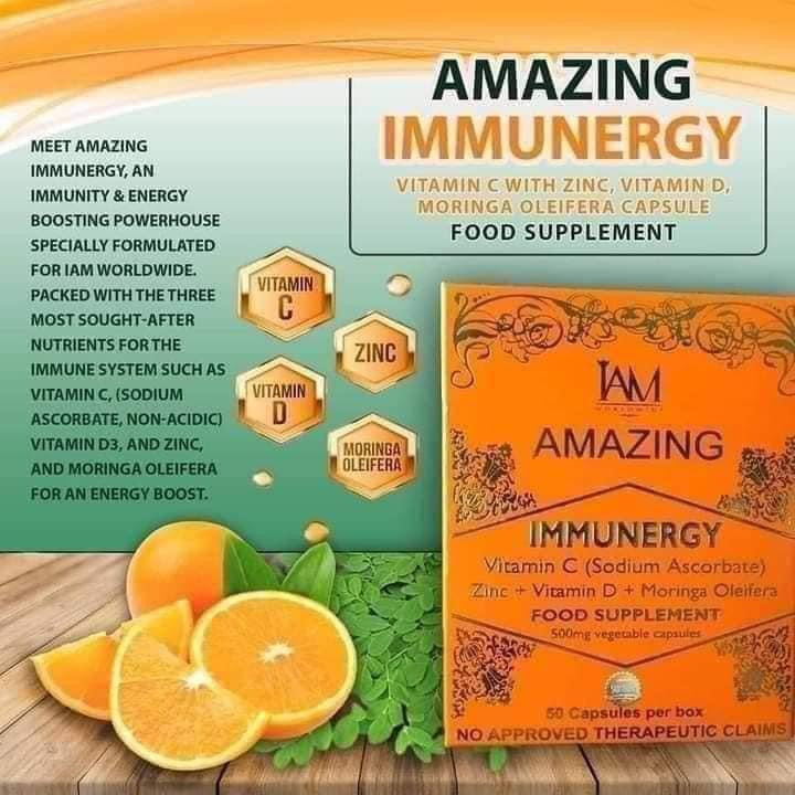 IAM AMAZING- IMMUNERGY 50capsul/ BOX