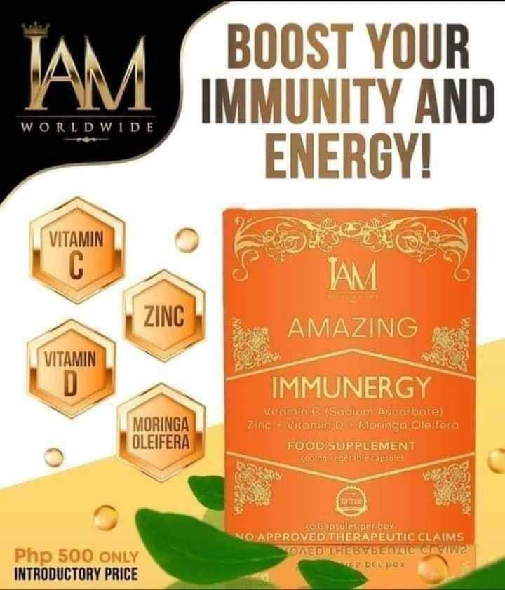 IAM AMAZING- IMMUNERGY 50capsul/ BOX