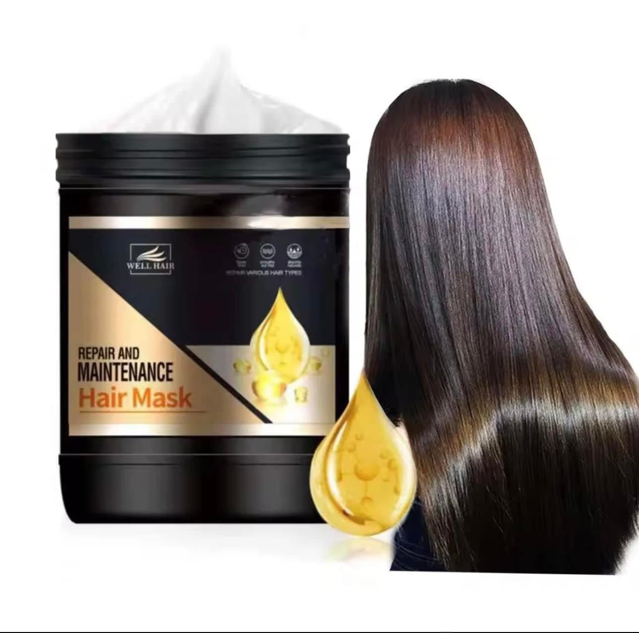 WELL HAIR - Repair and Maintenance Hair Mask 1000ML