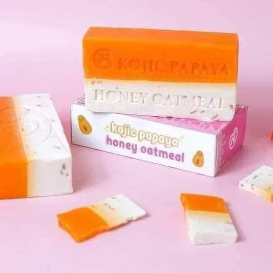 G21- Kojic Papaya & Honey Oatmeal Duo Soap