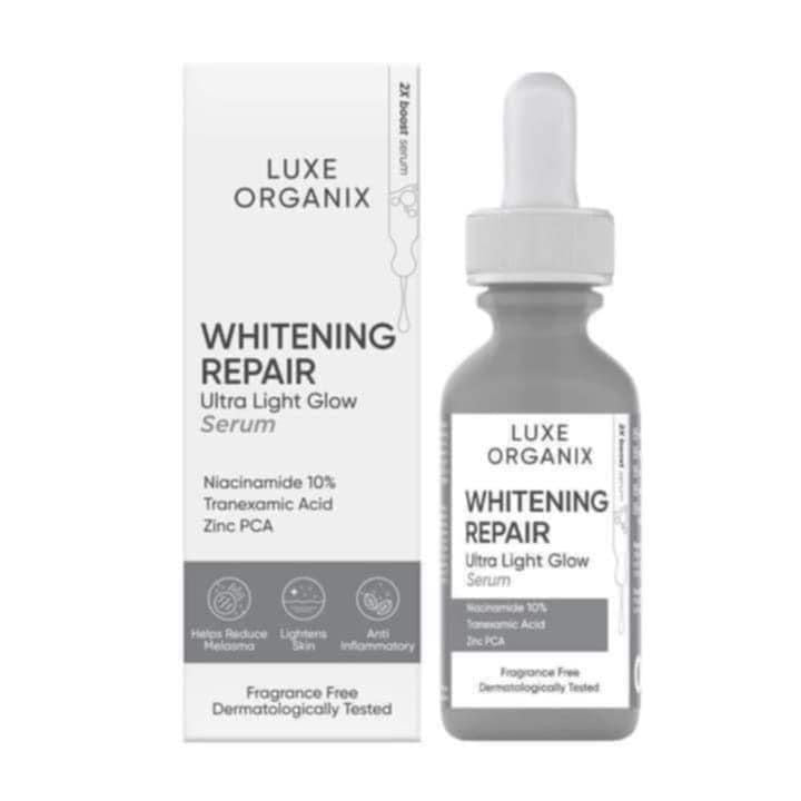 LUXE ORGANIX - WHITENING REPAIR ULTRA LIGHT GLOW SERUM 30ML