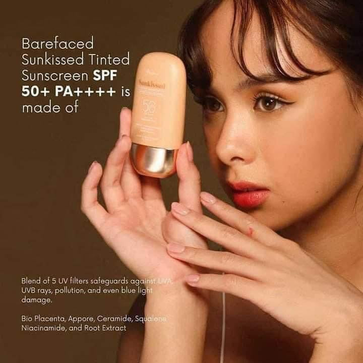 BAREFACED-Sunkissed Tinted Sunscreen  SPF50 PA+++, 50g