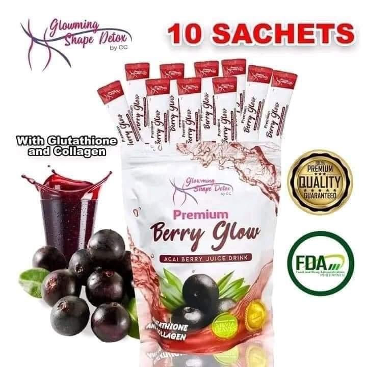 Glowming Shape Detox -Premium Berry Glow 10 x 20g