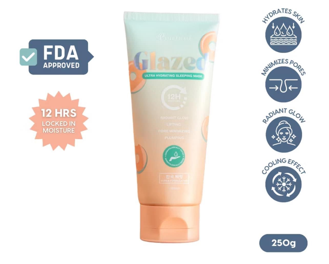 BAREFACED Glaze Ultra hydrating sleeping mask 150ml