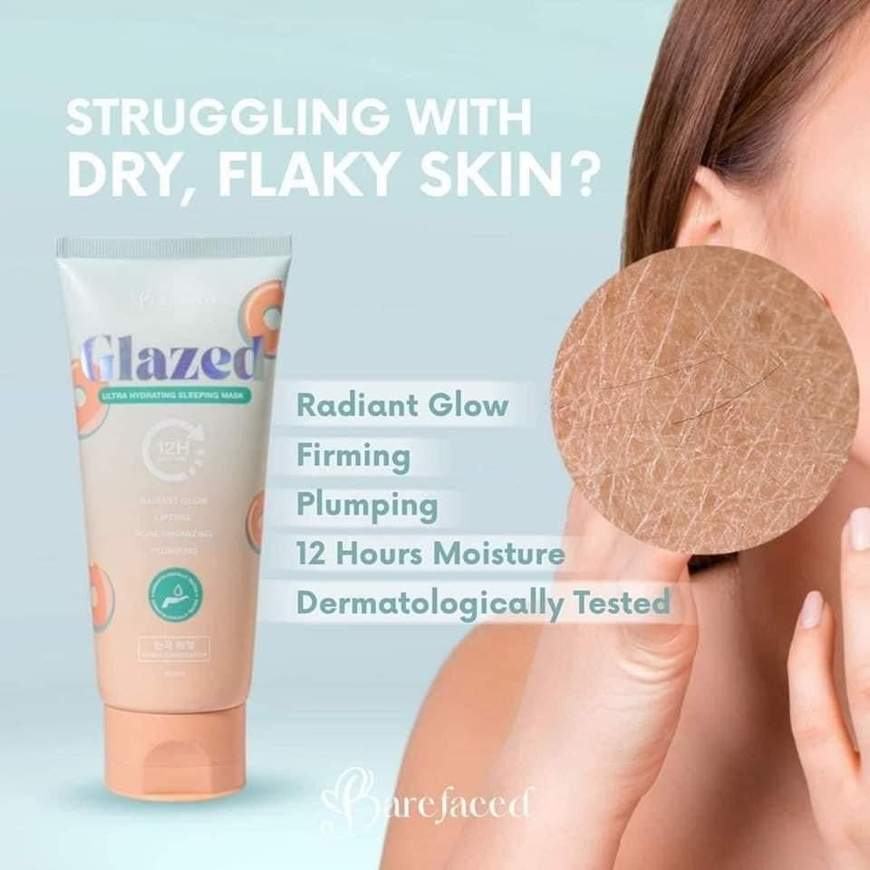 BAREFACED Glaze Ultra hydrating sleeping mask 150ml