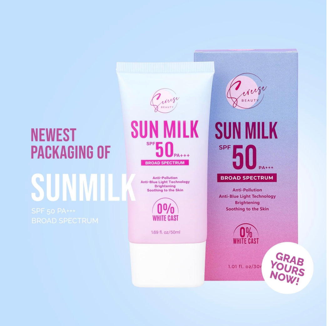 Sereese Beauty - Sun Milk Zero White Cast SPF50 - 50ML – ROSYSKIN