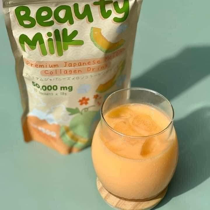 Beauty Milk Premium Japanese Melon Collagen Drink 50.000mg