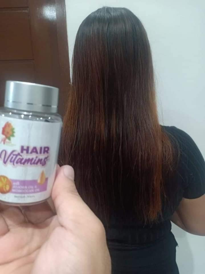 Hair Vitamins with Jojoba oil & Moroccan oil (30gel/bottle) - Shop Essential Skin Care Products online | Natural Organic skin care products | ROSYSKIN ESSENTIALS LLC