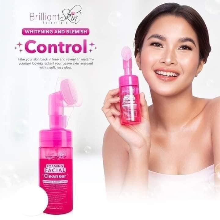 Brilliant Skin Essentials Foaming Facial cleanser - Shop Essential Skin Care Products online | Natural Organic skin care products | ROSYSKIN ESSENTIALS LLC